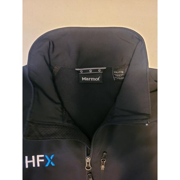 Marmot Soft Shell Full Zip Vest Men’s 2XL Outdoors Hiking PERSONAL EMBROIDERY - Picture 5 of 16